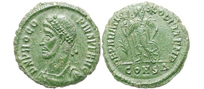 Quelques observations sur le monnayage en bronze de l’empereur Procope