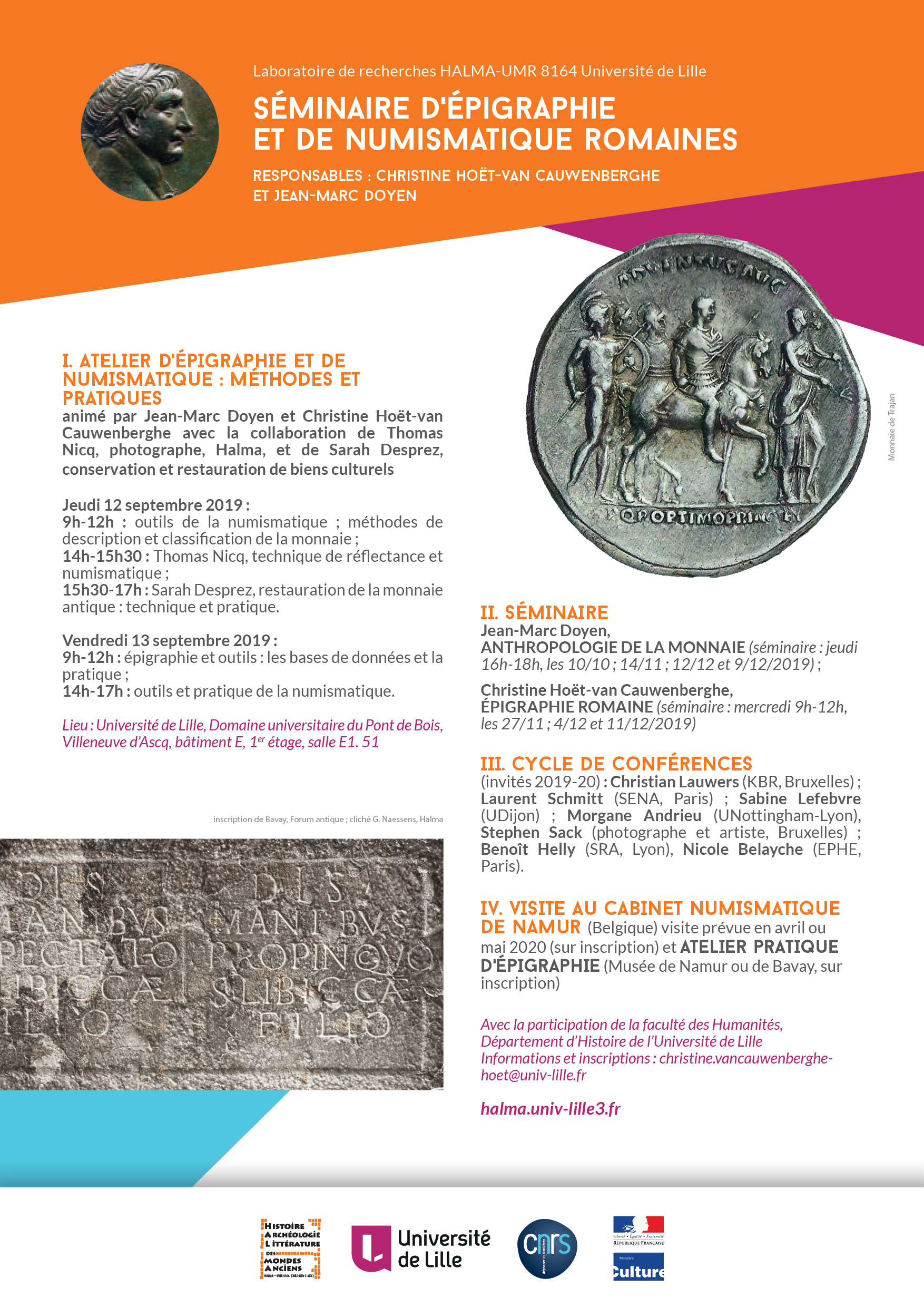 Programme Lille septembre